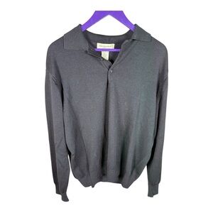 Pronto Uomo Black Sweater with‎ Luxurious Knit